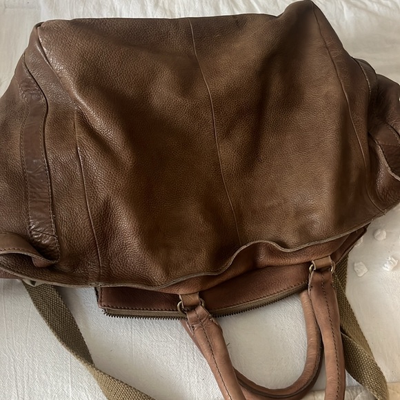 Free People Brown Leather Hobo Bag - Picture 4 of 4